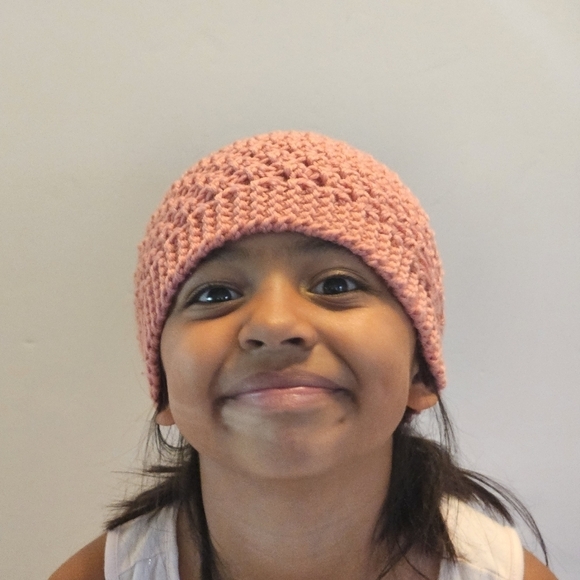 Handmade Crochet Headband Pink Winter Spa Make-up Band - Picture 5 of 17